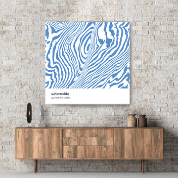 Whernside - Yorkshire Dales - Contour Range Canvas