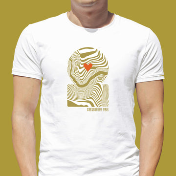 Peak District - Cressbrook Dale - Contour Design - T Shirt