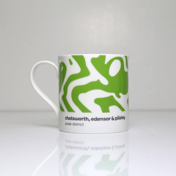 Peak District - Contour Mug - Chatsworth