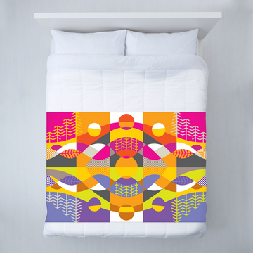 Lake District - Fall & Rise of the Lakeland Sun - Fleece Blanket