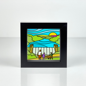 Derwent Dam - Ladybower - Peak District - Mini Fine Art Print