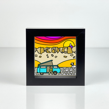 Van Life - Peak District - Gritstone Edge - Mini Fine Art Print