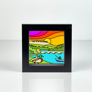 Gone Fishing - Ladybower - Peak District - Mini Fine Art Print