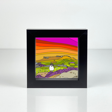 Higgar Tor from Carl Wark - Peak District - Mini Fine Art Print