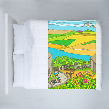 Peak District - Derwent Edge – Time for Tea - Fleece Blanket