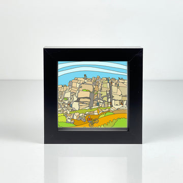 Stanage Trip Tick 01 - Peak District - Mini Fine Art Print