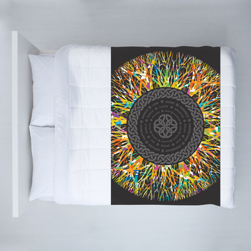The Temporal Circle - Fleece Blanket