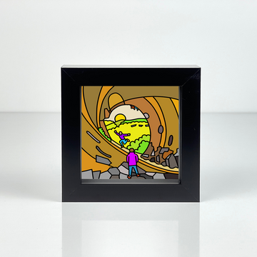 Thors Cave - Peak District - Mini Fine Art Print