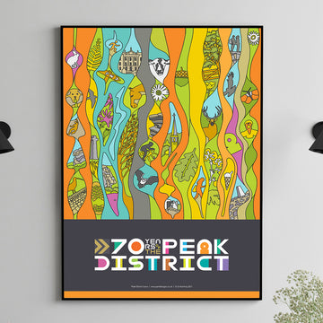 70 Years of the Peak District - Icons - Fine Art Print