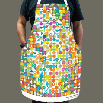 Beauty Spots - Peak District Map - Cotton Apron