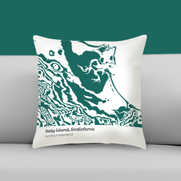 Holy Island, Lindisfarne - Northumberland - Contour Range Cushion