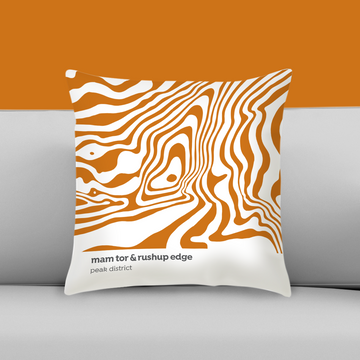 Mam Tor & Rushup Edge - Peak District - Contour Range Cushion