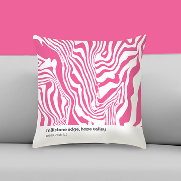 Millstone Edge, Hope Valley - Peak District - Contour Range Cushion