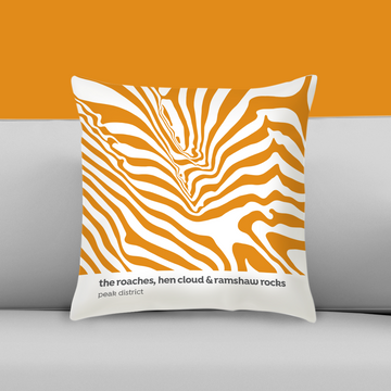 The Roaches, Hen Cloud & Ramshaw Rocks - Peak District - Contour Range Cushion