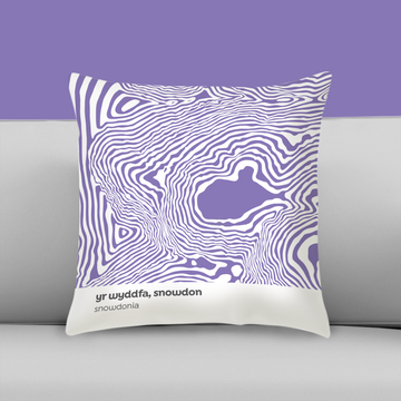 Snowdon - Snowdonia - Contour Range Cushion