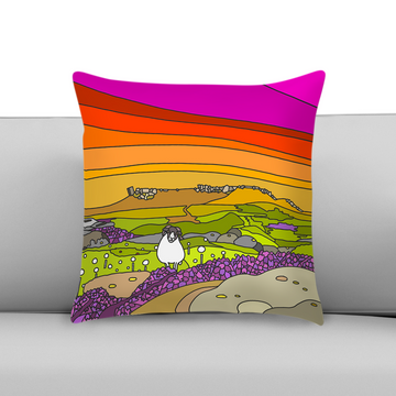 Higgar Tor from Carl Wark - Peak District - Cushion