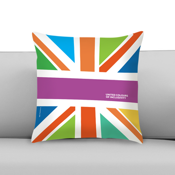 Union Jack of Inclusivity - Love Nature - Cushion
