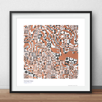 Stanage a spiritual home… Stanage Edge and Hathersage - Peak District - Screen Print