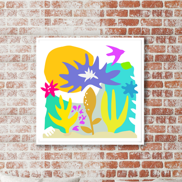 Hay Meadow Tryptych 02 - Love Nature - Fine Art Print