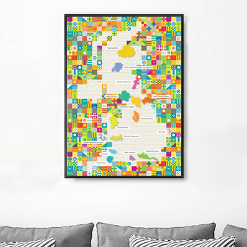 Pop Parks - Map of the UKs 15 National Parks