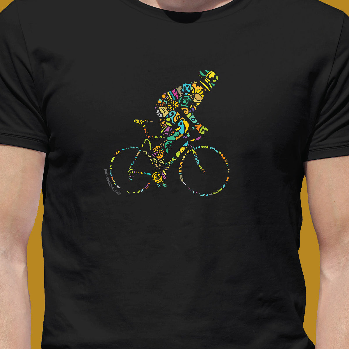 Road Bike Love Parks Park Designs T Shirt - Main Image