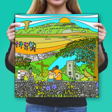 Pen Y Ghent - Yorkshire Dales Fine Art Print