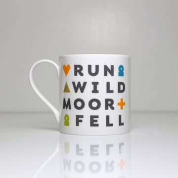 Fine Bone China Mug - Run Wild Moor & Fell
