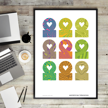 Peak District Map – Finding Harmony