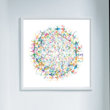 Retinal explosion – with one eye on the natural world - Fine Art Print