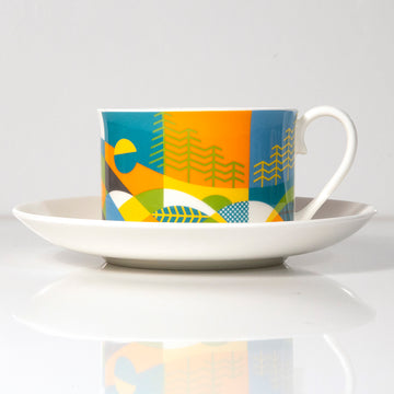 Lake District - Secret Spots Cup and Saucer - Cat Bells