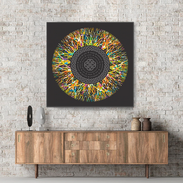 Temporal Circle - Love Nature Range - Canvas