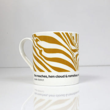 Peak District - Contour Mug - The Roaches